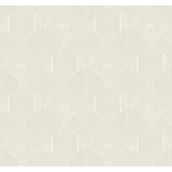 meyberg-ivory-geometric-wallpaper-york-wallcoverings-4155-72805 - York Wallcoverings Wallpaper