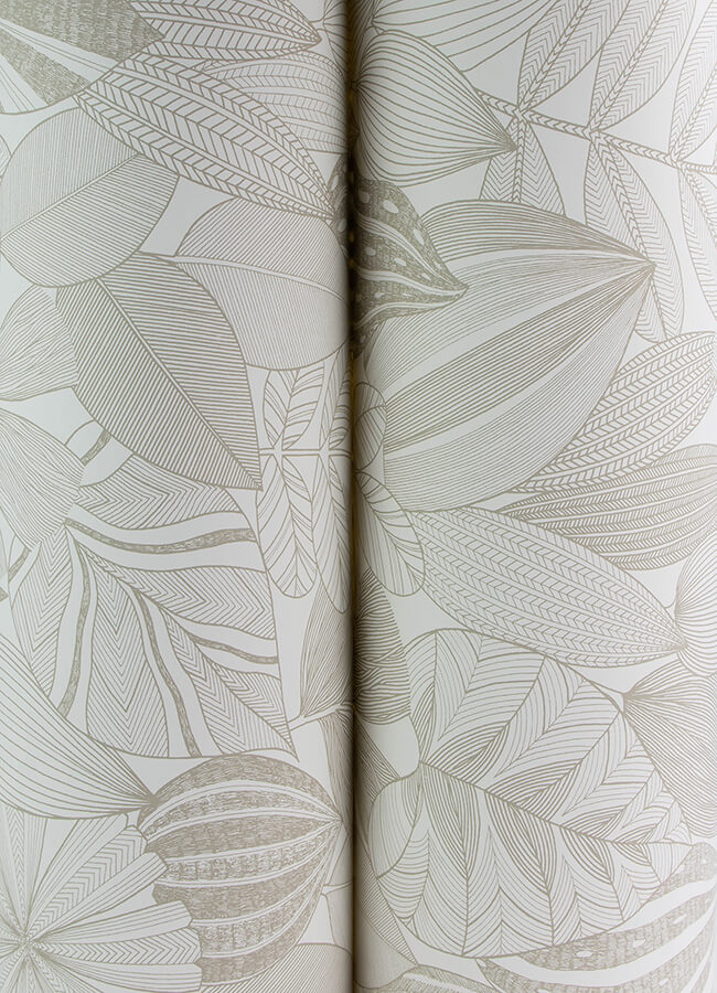 mathias-taupe-botanical-wallpaper-york-wallcoverings-4155-72808 - York Wallcoverings Papel pintado