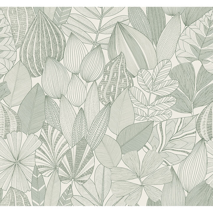 mathias-green-botanical-wallpaper-york-wallcoverings-4155-72811 - York Wallcoverings Papel pintado