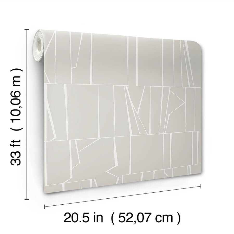 huntington-silver-geometric-stripe-wallpaper-york-wallcoverings-4155-72819 - York Wallcoverings Wallpaper