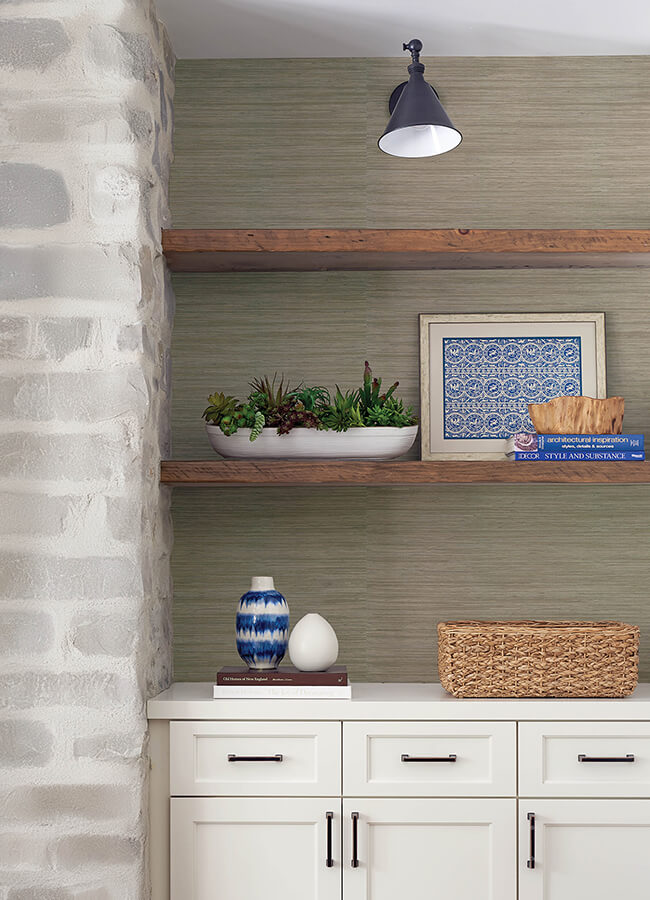 reynier-pewter-hemp-wallpaper-york-wallcoverings-4155-72824 - York Wallcoverings Papel pintado