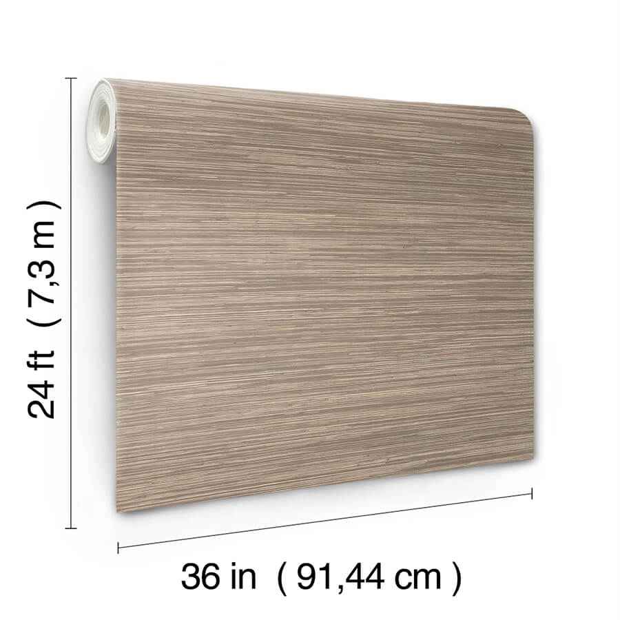 Reynier Neutral Hemp Wallpaper - York Wallcoverings - 4155-72825 - York Wallcoverings Wallpaper