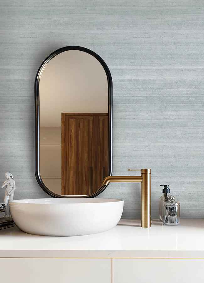 First Light Denim Striated Wallpaper - York Wallcoverings - 4168-15581 - York Wallcoverings Wallpaper