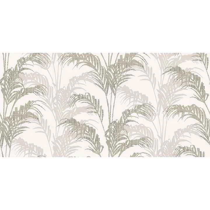 Rattan Silver Palm Wallpaper - York Wallcoverings - 4168-17737 - York Wallcoverings Wallpaper