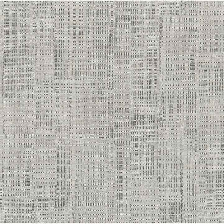 Rattan Silver Weave Wallpaper - York Wallcoverings - 4168-17738