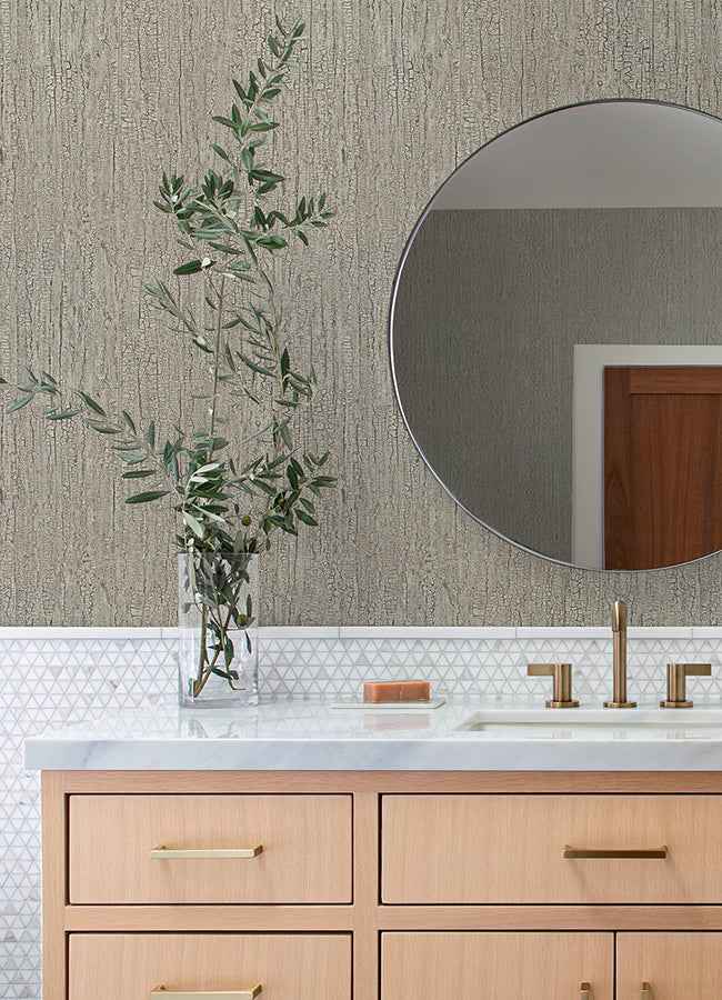 Ironbark Light Brown Textured Wallpaper - York Wallcoverings - 4168-19942 - York Wallcoverings Wallpaper