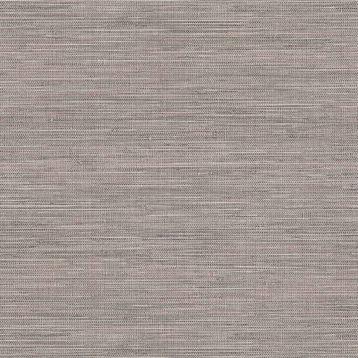 Winn Dark Brown Faux Grasscloth Wallpaper - York Wallcoverings - 4174-4600