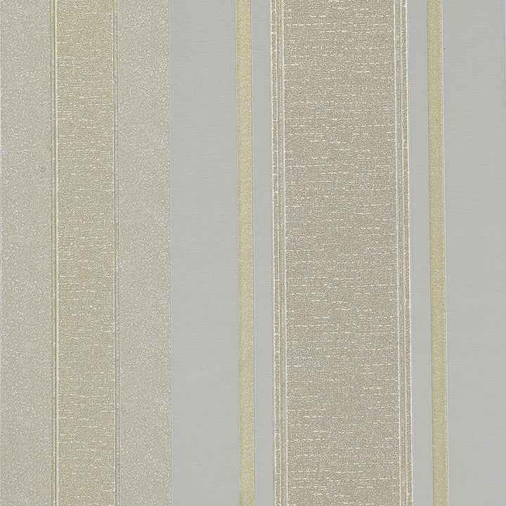 Palazzo Neutral Stripe Wallpaper - York Wallcoverings - AH290502