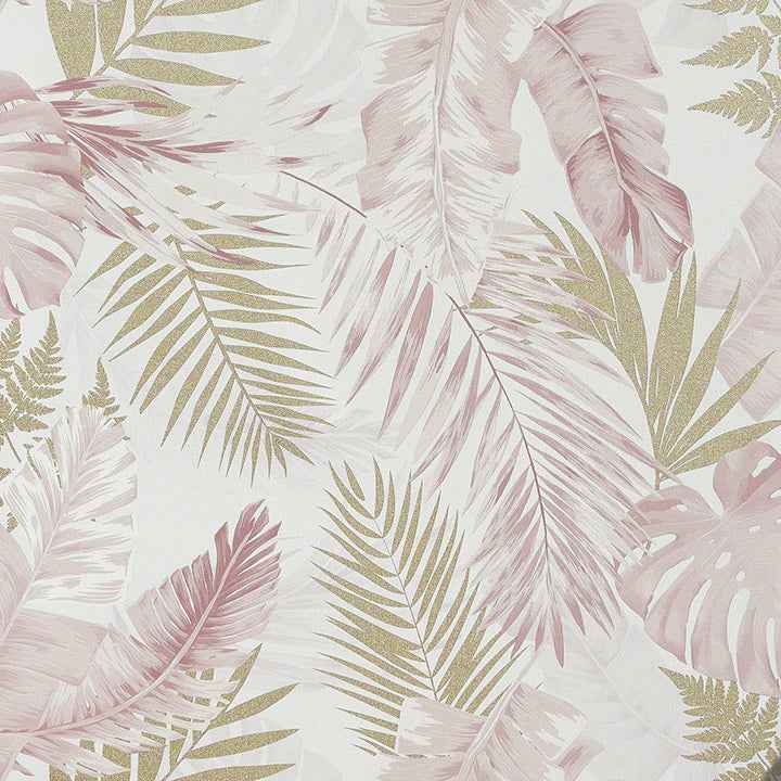 Nell Blush Tropical Wallpaper - York Wallcoverings - AH297107 - York Wallcoverings Wallpaper