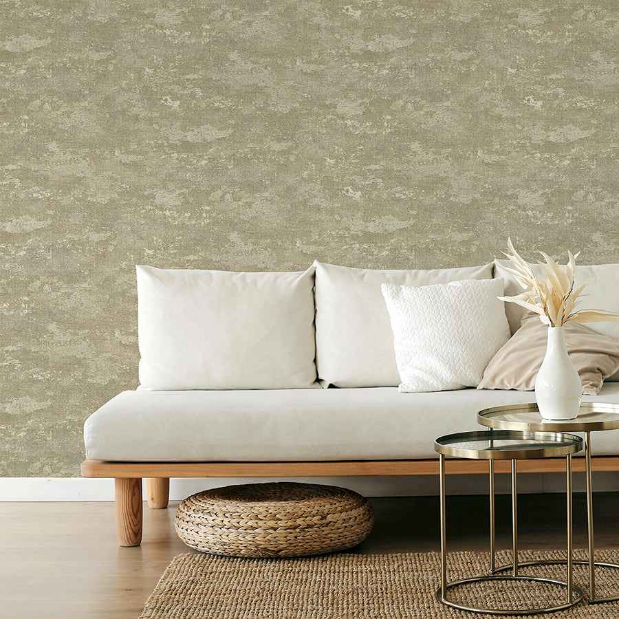 Mercer Neutral Patina Wallpaper - York Wallcoverings - AH297603 - York Wallcoverings Wallpaper