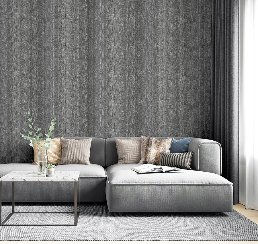 ephraim-charcoal-radiance-plain-wallpaper-york-wallcoverings-ah298500 - York Wallcoverings Wallpaper