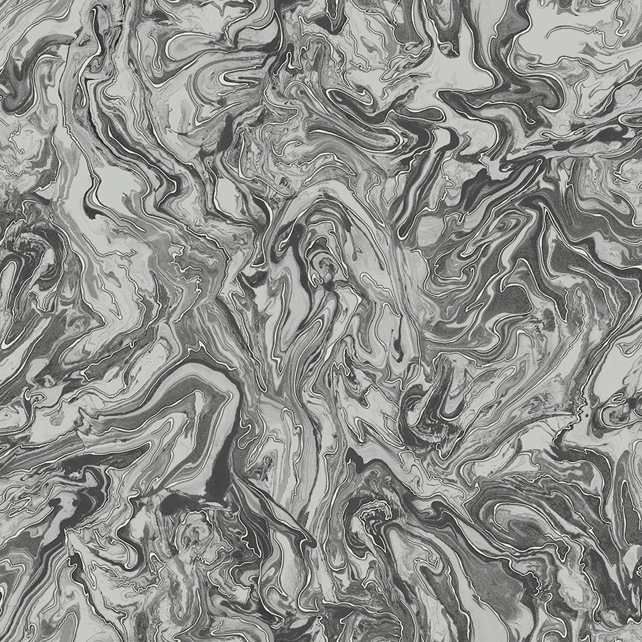 osgood-charcoal-marbled-wallpaper-york-wallcoverings-ah693903 - York Wallcoverings Wallpaper