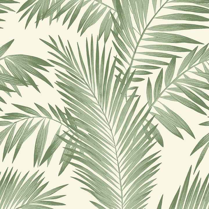 Cecil Green Tropical Wallpaper - York Wallcoverings - AH694800