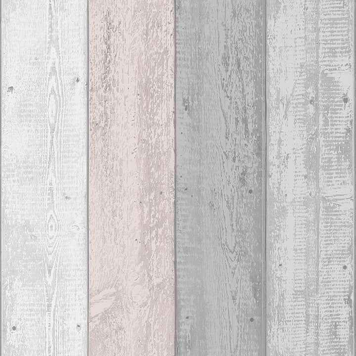 Forrest Blush Wood Plank Wallpaper - York Wallcoverings - AH902809 - York Wallcoverings Wallpaper