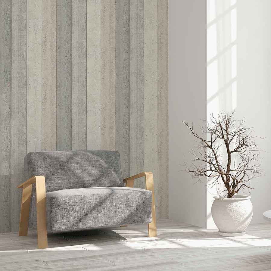 Forrest Blush Wood Plank Wallpaper - York Wallcoverings - AH902809 - York Wallcoverings Wallpaper