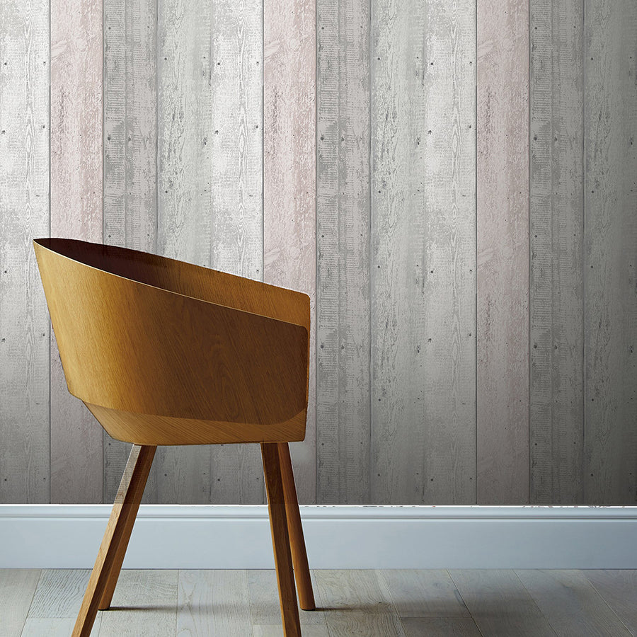 forrest-blush-wood-plank-wallpaper-york-wallcoverings-ah902809 - York Wallcoverings Wallpaper