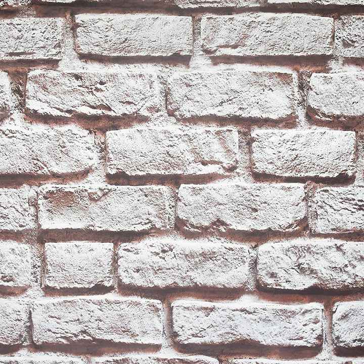 Horace Neutral Brick Wallpaper - York Wallcoverings - AH908007 - York Wallcoverings Wallpaper