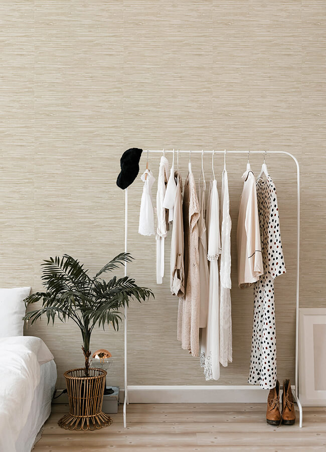 exhale-dove-woven-faux-grasscloth-wallpaper-york-wallcoverings-4147-27258 - York Wallcoverings Papel pintado