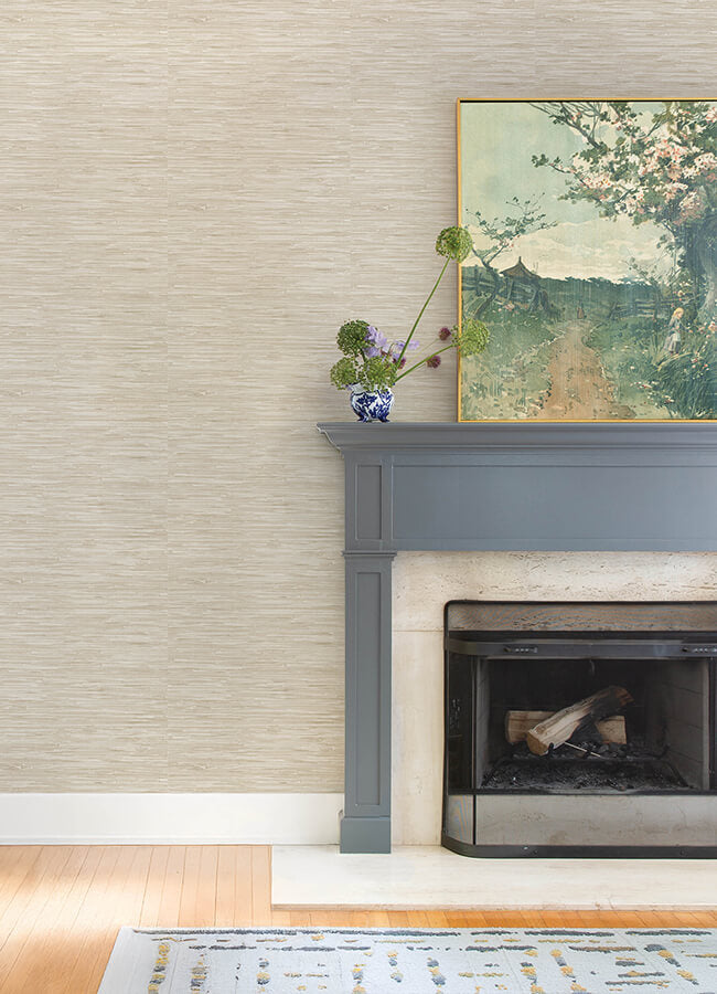 exhale-dove-woven-faux-grasscloth-wallpaper-york-wallcoverings-4147-27258 - York Wallcoverings Papel pintado