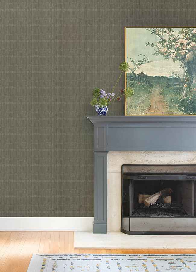 Somerset Stone Abstract Stripe Wallpaper - York Wallcoverings - 4147-27364 - York Wallcoverings Wallpaper