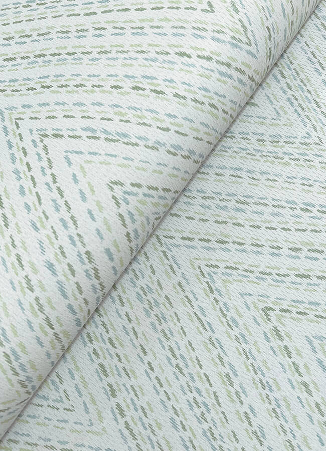 lainey-green-stitched-chevron-wallpaper-york-wallcoverings-4147-27370 - York Wallcoverings Papel pintado