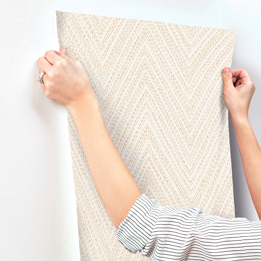 lainey-apricot-stitched-chevron-wallpaper-york-wallcoverings-4147-27371