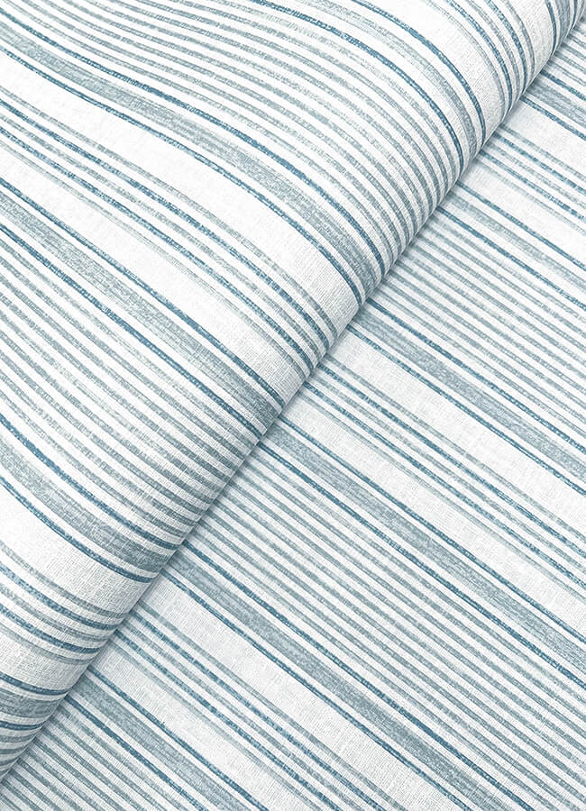 ayanna-blue-striped-wallpaper-york-wallcoverings-4147-27393 - York Wallcoverings Papel pintado