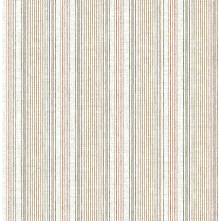 ayanna-rust-striped-wallpaper-york-wallcoverings-4147-27396 - York Wallcoverings Wallpaper