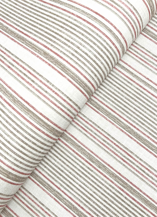 ayanna-rust-striped-wallpaper-york-wallcoverings-4147-27396 - York Wallcoverings Papel pintado