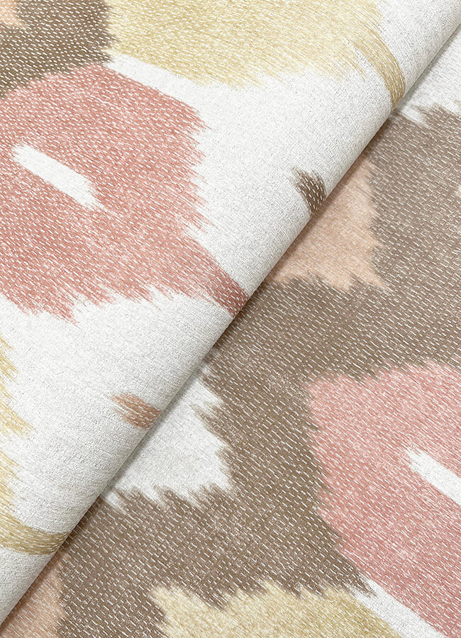 abilene-apricot-ikat-wallpaper-york-wallcoverings-4147-27408 - York Wallcoverings Wallpaper