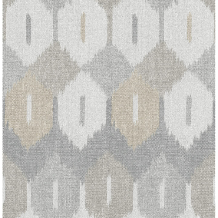 abilene-neutral-ikat-wallpaper-york-wallcoverings-4147-27409 - York Wallcoverings Wallpaper