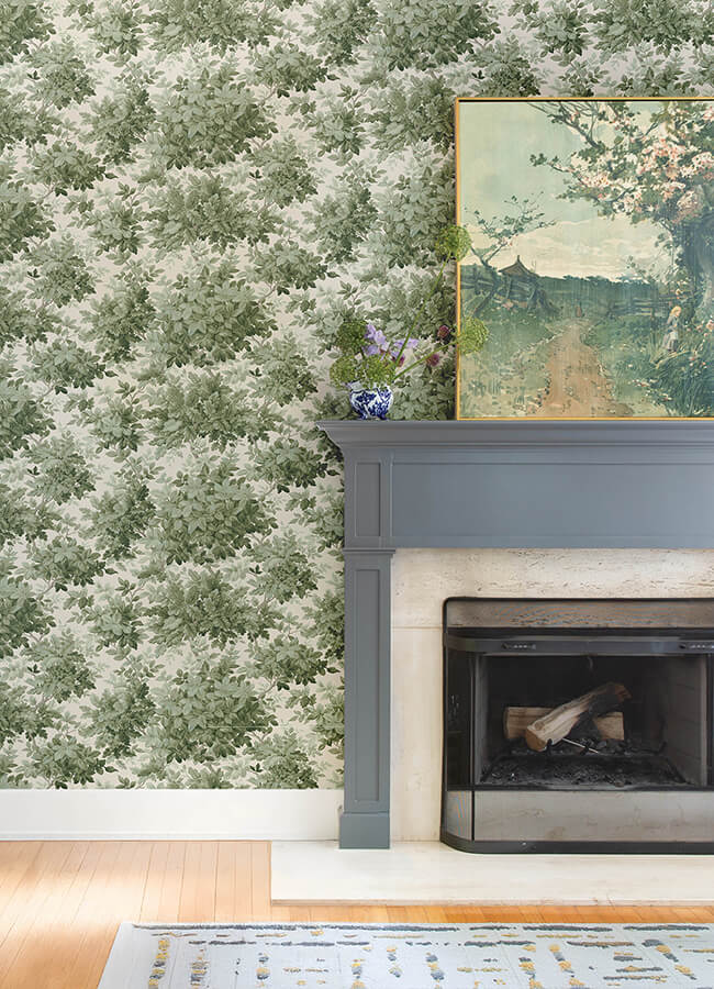 greenwood-moss-deciduous-wallpaper-york-wallcoverings-4147-80006 - York Wallcoverings Papel pintado