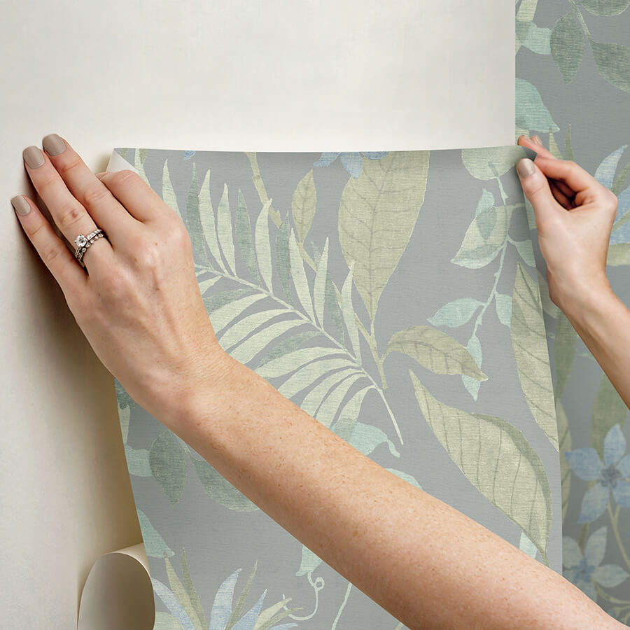 jesinda-green-peel-and-stick-wallpaper-york-wallcoverings-nus6426 - York Wallcoverings Wallpaper