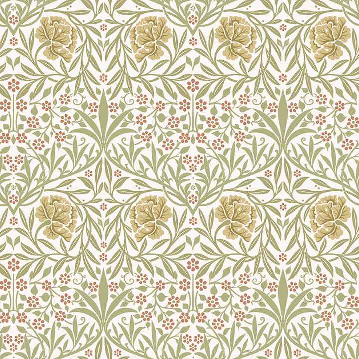 Oxford Union Yellow Floral Vines Wallpaper - York Wallcoverings - 4171-82045 - York Wallcoverings Wallpaper