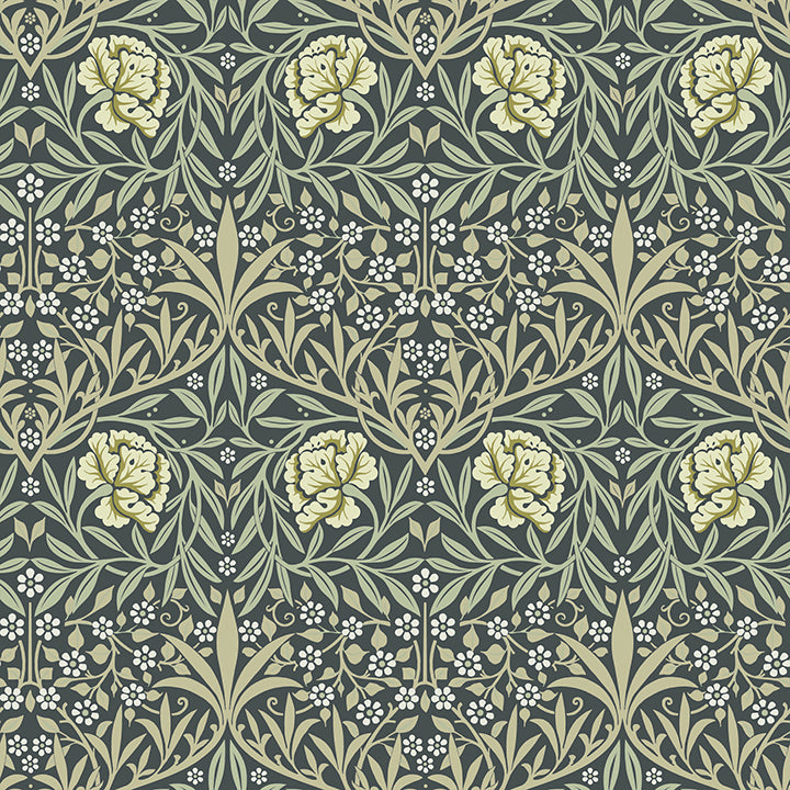 oxford-union-sea-green-floral-vines-wallpaper-york-wallcoverings-4171-82047