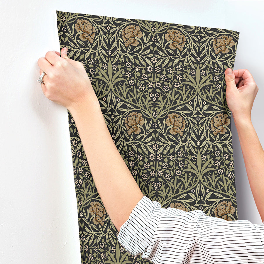 oxford-union-black-floral-vines-wallpaper-york-wallcoverings-4171-82048