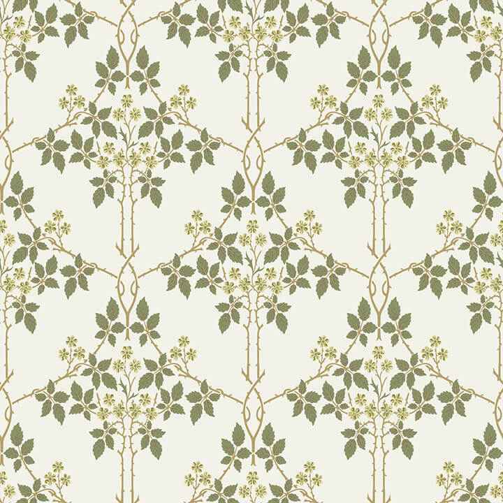Blackberry Chartreuse Vine Trellis Wallpaper - York Wallcoverings - 4171-82053 - York Wallcoverings Wallpaper