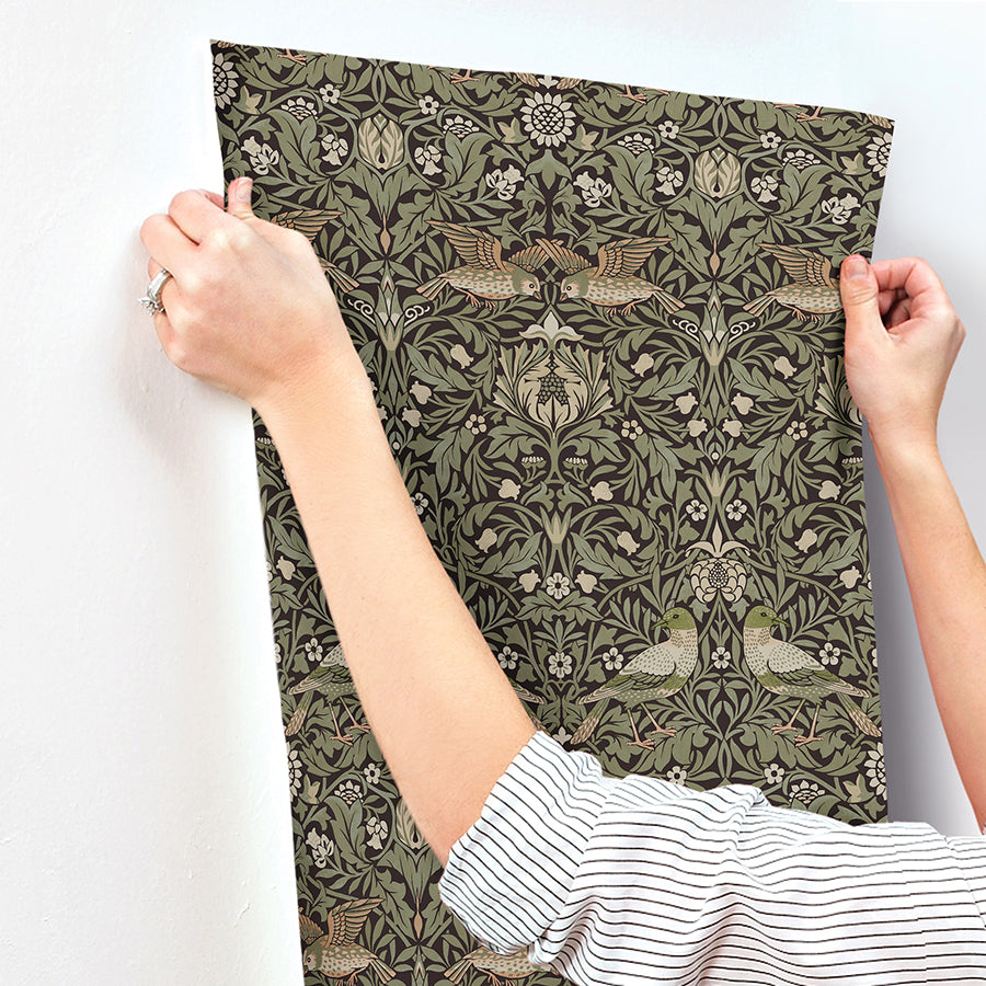 bird-brown-floral-thicket-wallpaper-york-wallcoverings-4171-82064