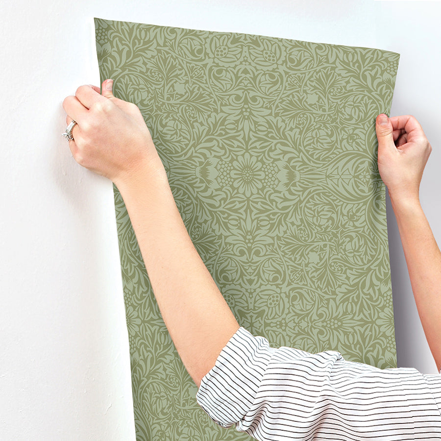 ceiling-green-intricate-floral-wallpaper-york-wallcoverings-4171-82071