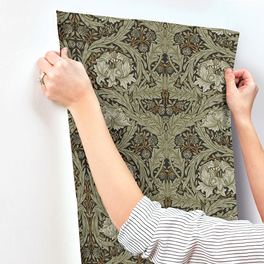 african-marigold-black-floral-wallpaper-york-wallcoverings-4171-82073