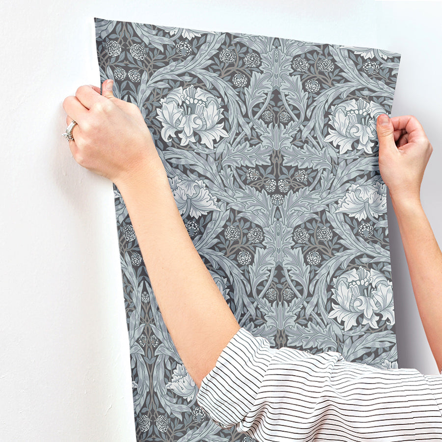 african-marigold-dark-blue-floral-wallpaper-york-wallcoverings-4171-82074