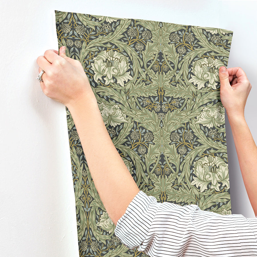 african-marigold-sea-green-floral-wallpaper-york-wallcoverings-4171-82075