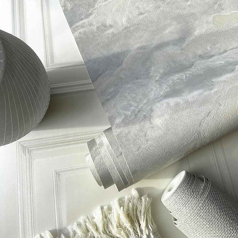 Nimbostratus Pewter Cloud Wallpaper - York Wallcoverings - BG5705 - York Wallcoverings Wallpaper