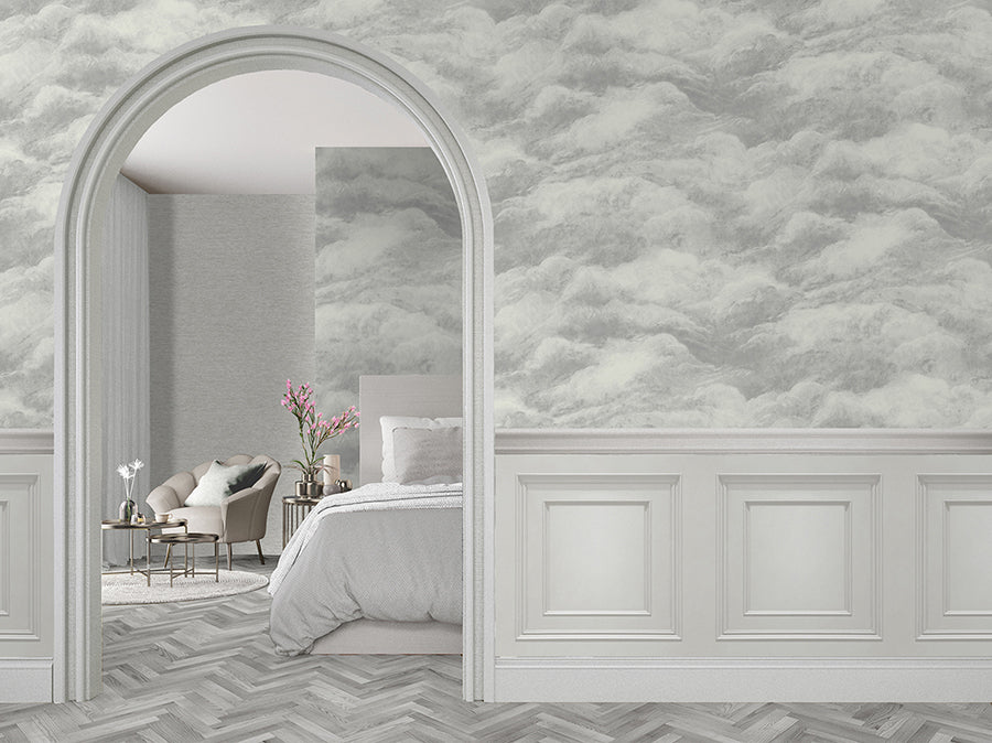nimbostratus-pewter-cloud-wallpaper-york-wallcoverings-bg5705 - York Wallcoverings Papel pintado