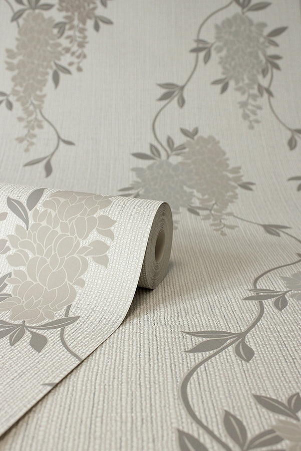 aisla-neutral-wisteria-wallpaper-york-wallcoverings-fd43673 - York Wallcoverings Wallpaper