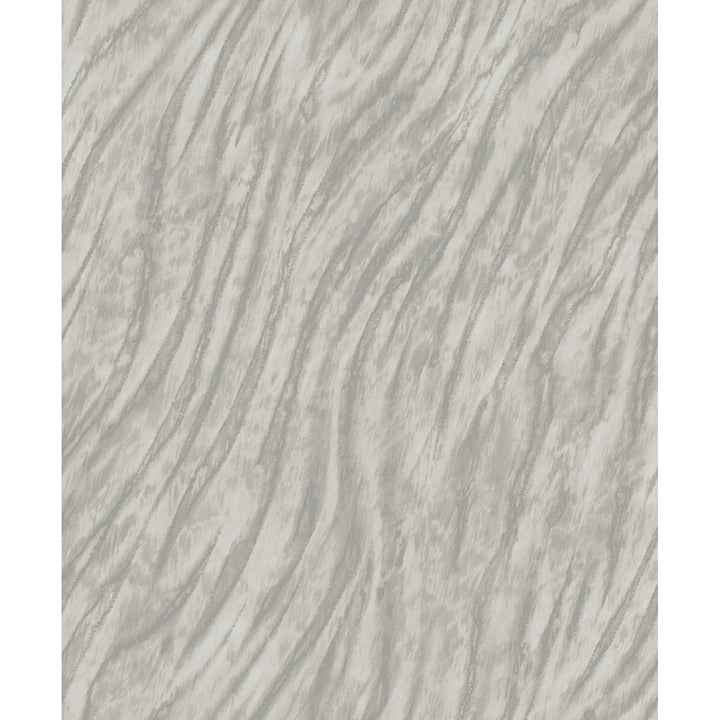 Arran Grey Swirling Stripe Wallpaper - York Wallcoverings - M1860