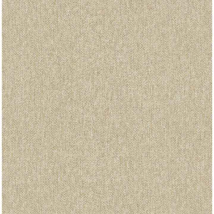 Theo Light Brown Chevron Wallpaper - York Wallcoverings - M1870 - York Wallcoverings Wallpaper