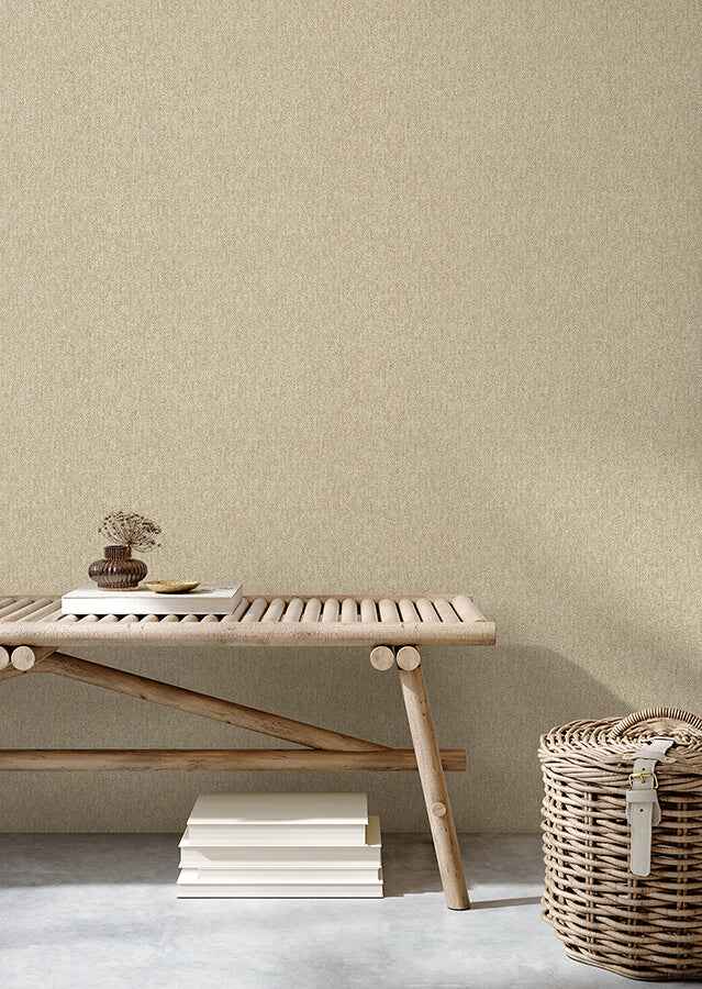 Theo Light Brown Chevron Wallpaper - York Wallcoverings - M1870 - York Wallcoverings Wallpaper