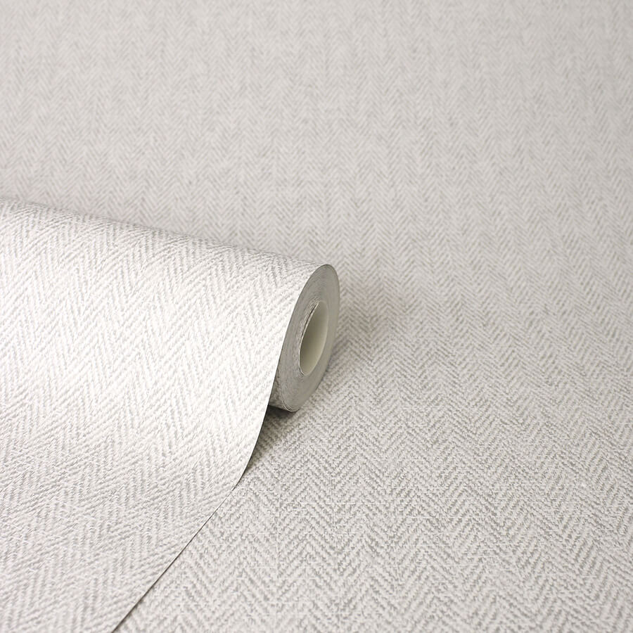 theo-light-grey-chevron-wallpaper-york-wallcoverings-m1873 - York Wallcoverings Wallpaper