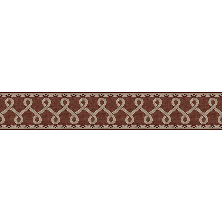scalloped-ribbon-red-trim-wall-border-york-wallcoverings-4148-14506 - York Wallcoverings Wallpaper